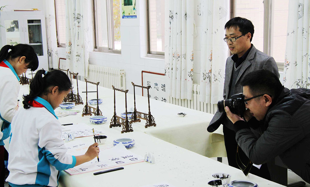 银川常州书法教育微网站开发案例